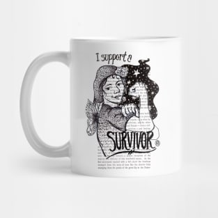 I Support a Survivor Mug